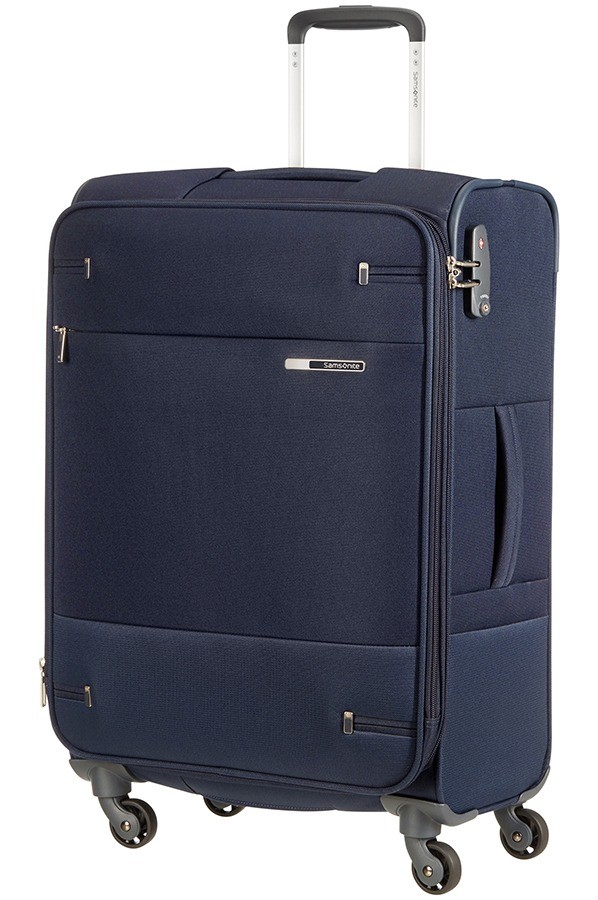 Samsonite Base Boost Spinner Expandable 66cm-Darkblue