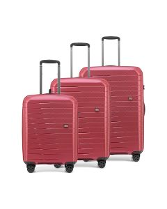 Airbox AZ18 3-set Resväskor 75/65/55cm L/M/S - RasberryRed