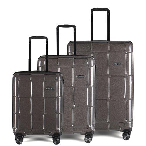 EPIC Crate REFLEX EVO 3-set 76/65/55 L/M/S -CharcoalBLACK