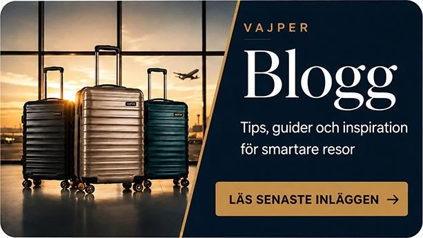 Vajpers blogg med reseguider och väskråd