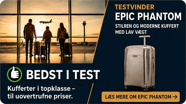 Epic Phantom kuffert – testvinder med lav vægt