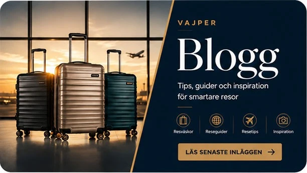 Vajpers blogg med reseguider och väskråd